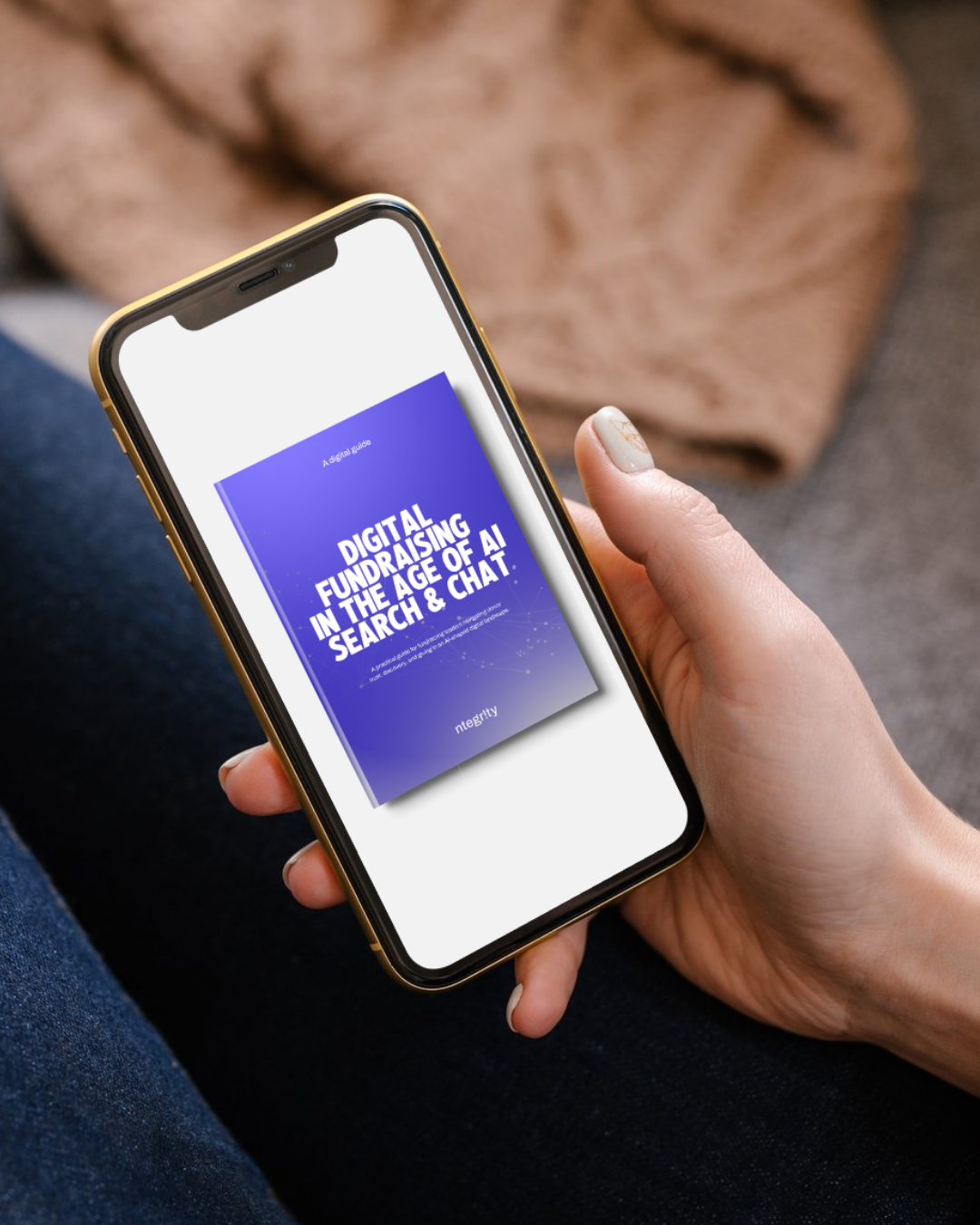 AI & Digital Fundraising Guide_iPhone mockup 2